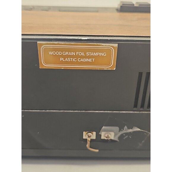 REALISTIC AM/FM Alarm Radio CASSETTE Vintage. Model: Chronosette-256. Works - Picture 9 of 11